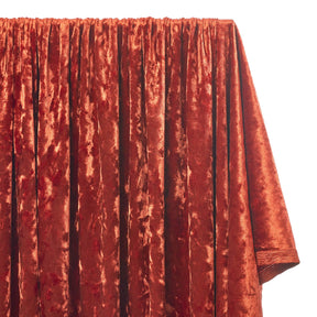 Crushed Velvet Fabric SV577707 Rust 2