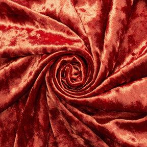 Crushed Velvet Fabric SV577707 Rust 1