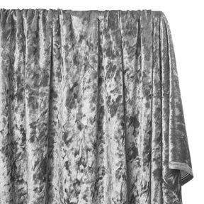Crushed Velvet Fabric SV577708 Silver 2