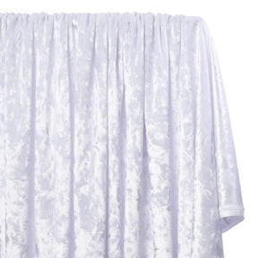 Crushed Velvet Fabric SV577709 White 2