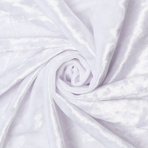 Crushed Velvet Fabric SV577709 White 1