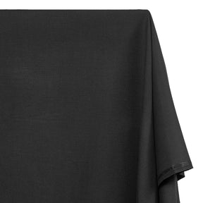 Lino Italiano Polyester Viscose Linen Fabric Black SV577751 A1