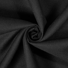 Lino Italiano Polyester Viscose Linen Fabric Black SV577751 A2