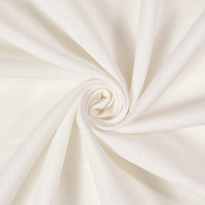 Lino Italiano Polyester Viscose Linen Fabric Off White SV577753 A2