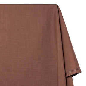 Lino Italiano Polyester Viscose Linen Fabric Brown SV577764 A1