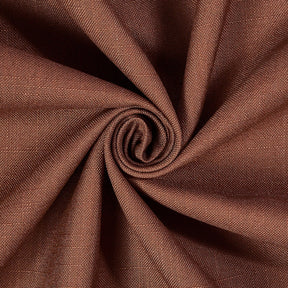 Lino Italiano Polyester Viscose Linen Fabric Brown SV577764 A2