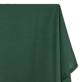 Lino Italiano Polyester Viscose Linen Fabric Forest Green SV577770 A1