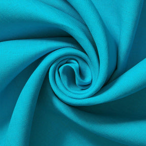 Yorkshire Natural Linen Fabric SV577870 Turquoise Image A2