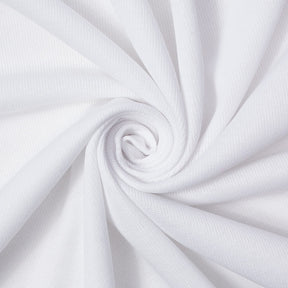 Doux French Rib Knit Fabric SV577886 White 2