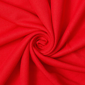 Doux French Rib Knit Fabric SV577887 Red 2