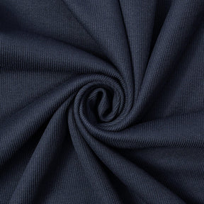 Doux French Rib Knit Fabric SV577889 Navy Blue 2