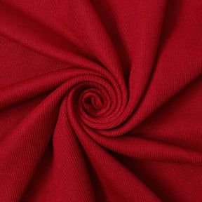 Doux French Rib Knit Fabric SV577891 Ruby 2