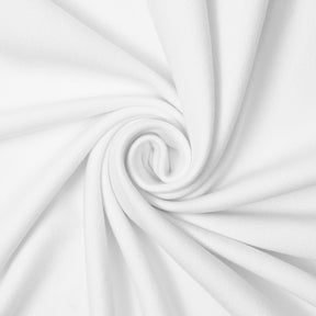 Dralon Stretch Fleece Fabric SV577898 White 2