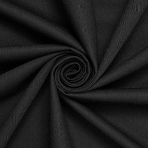 Sicilian Stretch Twill Fabric SV577925 Black 1