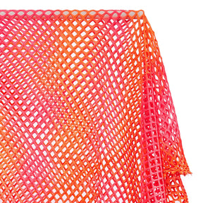 Cabaret Stretch Mesh Fabric SV577928 Neon Pink / Neon Orange 2