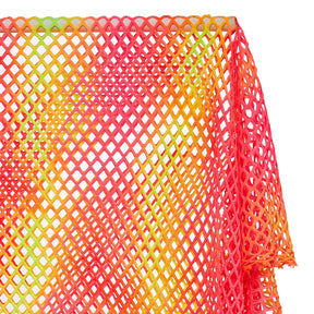 Cabaret Stretch Mesh Fabric SV577929 Neon Lime / Hot Pink 2