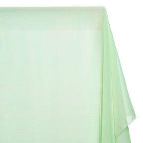 Zari Metallic Chiffon Jacquard Fabric SV578221 Aqua Green A1