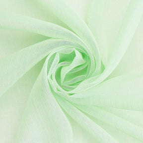 Zari Metallic Chiffon Jacquard Fabric SV578221 Aqua Green A2