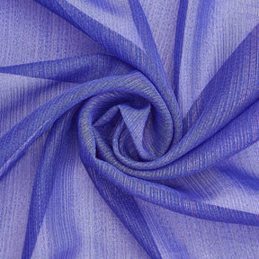 Zari Metallic Chiffon Jacquard Fabric SV578224 Royal Blue A2