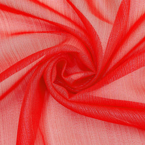 Zari Metallic Chiffon Jacquard Fabric SV578226 Red A2