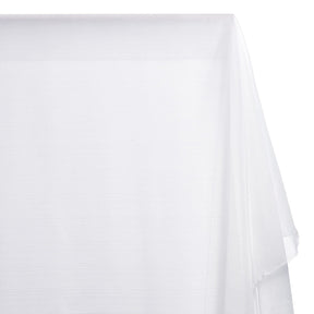 Zari Metallic Chiffon Jacquard Fabric SV578230 White A1