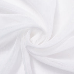 Zari Metallic Chiffon Jacquard Fabric SV578230 White A2