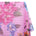 Zari Metallic Chiffon Jacquard Hibiscus Print Fabric SV578427 Pink 1