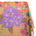 Zari Metallic Chiffon Jacquard Hibiscus Print Fabric SV578428 Gold 1