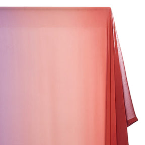 Chiffon Ombre Printed Fabric SV578432 Rust To Mauve 1
