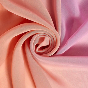 Chiffon Ombre Printed Fabric SV578432 Rust To Mauve 2