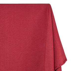 Lino Italiano Polyester Viscose Linen Fabric Burgundy SV578451 A1