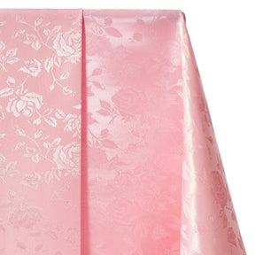 Rose Jacquard Satin Fabric Image SV578462 Dusty Pink A1 