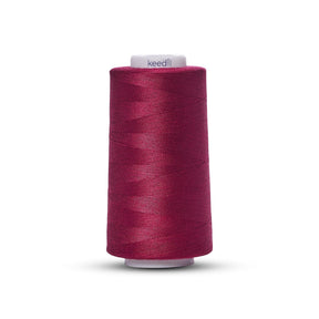 Keedil® All Purpose Tex 30 Serger Thread SV578893 Burgundy Image 1