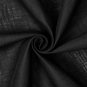 Mansa 41 Oz 100 Percent Cotton Woven Linen Fabric SV578983 Black Image A2