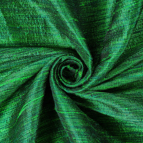 Iridescent Shot Silk Dupioni Fabric SV579028 Green / Teal / Black Image A2