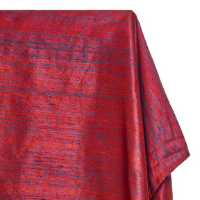 Iridescent Shot Silk Dupioni Fabric SV579036 Red / Royal Blue Image A1