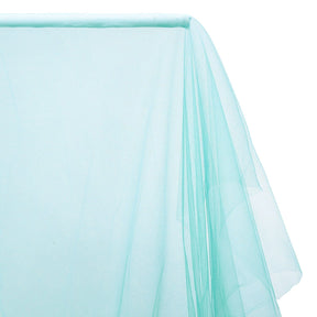 Polyester Tulle (54 Inch) Fabric SV579041 Aqua Blue Image A1