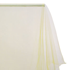 Polyester Tulle (54 Inch) Fabric SV579044 Light Yellow Image A1