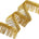 Metallic Chainette Fringe Trim SV579102 Gold 1