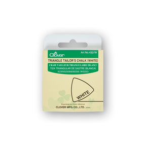 Clover Triangle Tailors Chalk SV579106 White 2