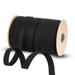 3 4 Inch Flat Non Roll Woven Elastic SV579113 Black 1
