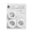 Dritz Home 1 9 16 Inch Curtain Grommets SV579126 White 1