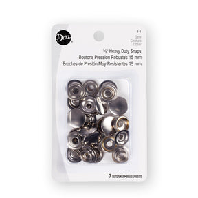 5 8 Inch Heavy Duty Snap Fasteners SV579190 Nickel 1