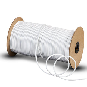 1 8 Inch Polyester Elastic Stretch Loop Cord SV579230 White 1