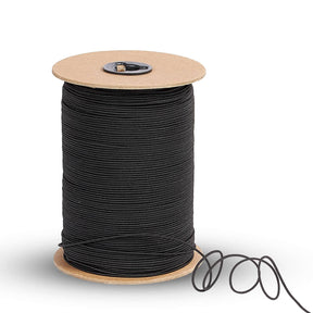 1 16 Inch Polyester Elastic Stretch Loop Cord SV579231 Black 1