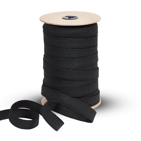 3 4 Inch Flat Braided Elastic SV579297 Black 1
