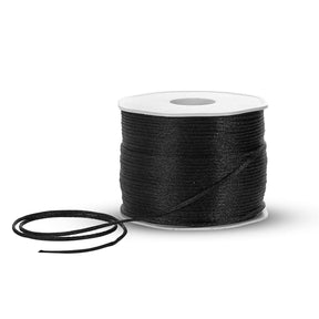 1 5Mm Satin Rat Tail Cord SV579350 Black 1