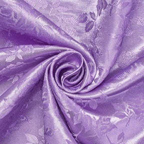 Rose Jacquard Satin Fabric Image SV579539 Lavender A2