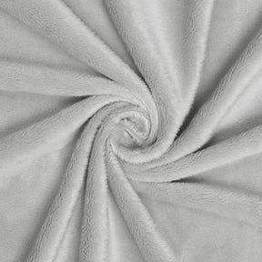 Smooth Minky Fabric SV579626 Light Grey 1