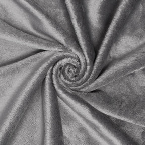 Smooth Minky Fabric SV579627 Dark Grey 1